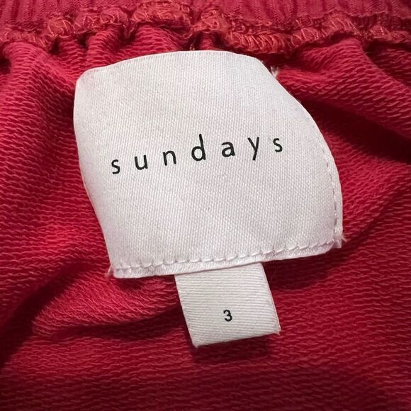 Sundays Bella Off the Shoulder Blouse Top Teaberry Pink Size 3 - Picture 3 of 5